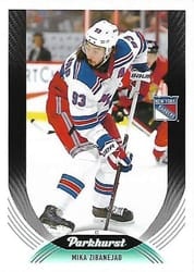 2020-21 Parkhurst Base Set Mika Zibanejad #275 card
