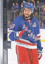 2020-21 Upper Deck Base Set Mika Zibanejad #126 card