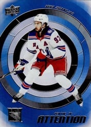 2022-23 Upper Deck Centre of Attention Mika Zibanejad #CA-6 card