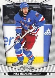 2024-25 O-Pee-Chee Base Set Mika Zibanejad #283 card