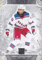 2024-25 Upper Deck Artifacts Base Set Mika Zibanejad #41 card