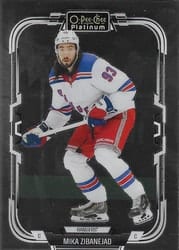 2025-26 O-Pee-Chee Platinum Base Set Mika Zibanejad #198 card