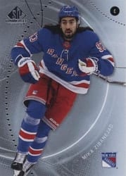 2025-26 SP Game Used Base Set Mika Zibanejad #73 card