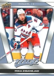 2025-26 Upper Deck MVP Base Set Mika Zibanejad #15 card