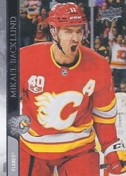2020-21 Upper Deck Base Set Mikael Backlund #26 card