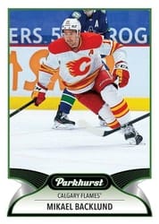 2021-22 Parkhurst Base Set Mikael Backlund #165 card