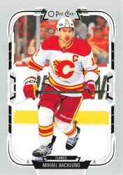 2025-26 O-Pee-Chee Base Set Mikael Backlund #46 card