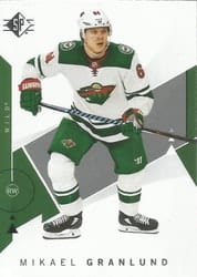 2018-19 SP Base Set Mikael Granlund #76 card