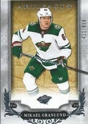 2018-19 Upper Deck Artifacts Base Set Mikael Granlund #106 card