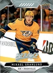 2019-20 Upper Deck MVP Base Set Mikael Granlund #129 card