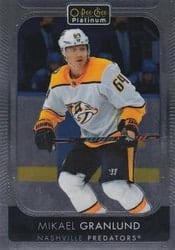 2021-22 O-Pee-Chee Platinum Base Set Mikael Granlund #71 card