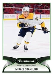 2021-22 Parkhurst Base Set Mikael Granlund #37 card