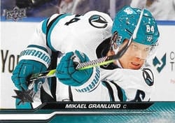 2023-24 Upper Deck Base Set Mikael Granlund #615 card