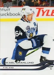 2025-26 Upper Deck Base Set Mikael Granlund #664 card