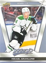 2025-26 Upper Deck MVP Base Set Mikael Granlund #78 card