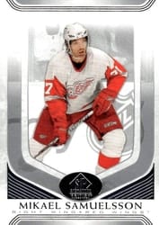 2020-21 SP Signature Edition Legends Base Set Mikael Samuelsson #77 card
