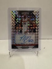 2018 Panini Prizm Mosaic Autographs Mikal Bridges #MO-MIB card