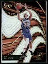 2018 Panini Select Phenomenon Mikal Bridges #12 card