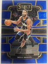 2023-24 Panini Select Base Set Mikal Bridges #34 card