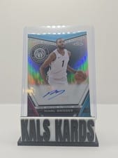 2023-24 Topps Chrome Certified Autographs Mikal Bridges #CA-MB card
