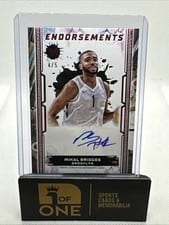 2023-24 Topps Motif Motif Endorsements Mikal Bridges #ME-MB card