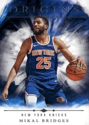 2024-25 Panini Origins Base Set Mikal Bridges #9 card