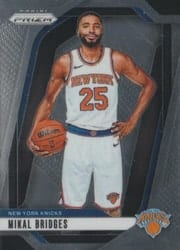 2024-25 Panini Prizm Base Set Mikal Bridges #15 card
