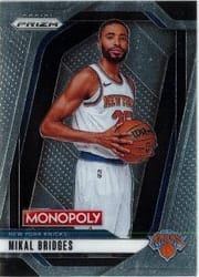 2024-25 Panini Prizm Monopoly Base Set Mikal Bridges #42 card