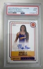 2024 Topps Chrome McDonald's All-American Event Autographs Mikayla Blakes #EA-MB card