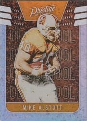 2020 Panini Prestige Old School Mike Alstott #OS-MA card