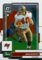 2022 Donruss Optic Base Set Mike Alstott #189 card