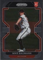 2022 Panini Prizm Base Set Mike Baumann #71 card