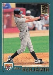 2001 Topps Base Set Mike Benjamin #59 card