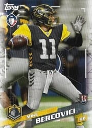 2019 Topps AAF Base Set Mike Bercovici #111 card