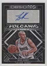 2021-22 Panini Obsidian Volcanic Signatures Mike Bibby #VS-MBB card