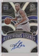 2021-22 Panini Spectra Illustrious Legends Signatures Mike Bibby #ILS-MBI card