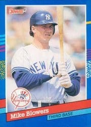 1991 Donruss Base Set Mike Blowers #63 card