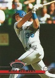 1993 Stadium Club Base Set Mike Blowers #144 card