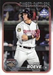 2024 Topps Pro Debut Base Set Mike Boeve #PD-73 card