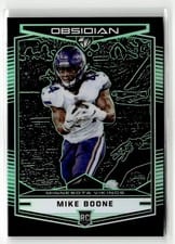 2018 Panini Obsidian Mike Boone #169 card