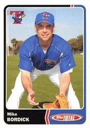 2003 Topps Total Base Set Mike Bordick #28 card