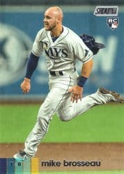 2020 Stadium Club Base Set Mike Brosseau #80 card