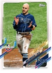 2021 Topps Opening Day Base Set Mike Brosseau #157 card