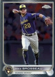 2022 Topps Chrome Update Base Set Mike Brosseau #USC4 card