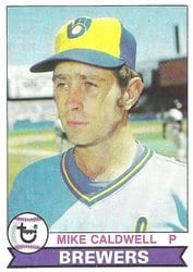 1979 Topps Base Set Mike Caldwell #651 card