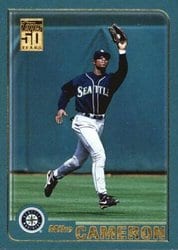 2001 Topps Base Set Mike Cameron #415 card