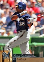 2009 Upper Deck Base Set Mike Cameron #219 card