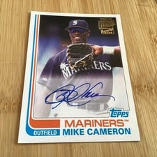 2021 Topps Archives Fan Favorite Autographs Mike Cameron #FFA-MC card