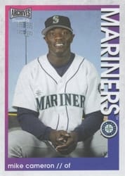 2022 Topps Archives Snapshots Base Set Mike Cameron #45 card