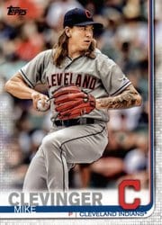 2019 Topps Base Set Mike Clevinger #199 card